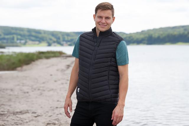 Mens Waistcoat black (M) Accessorie