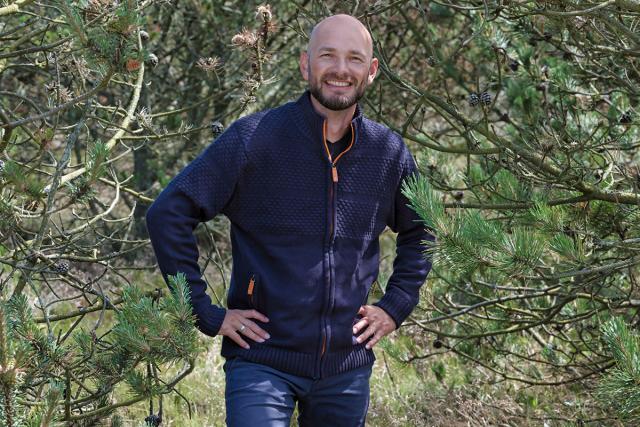 Mens Windbreaker blue (L) Accessorie